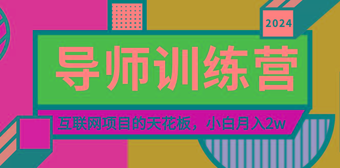 《导师训练营》精准粉丝引流的天花板，小白月入2w-千优网创