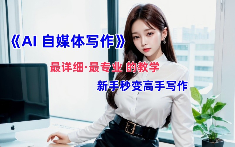 全网最全最细最专业的“AI自媒体写作”教学，新手小白秒变写作高手！-千优网创