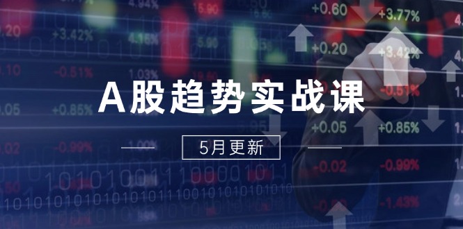 A股趋势实战课：主力动向+政策红利，2025全年策略5月更新-千优网创