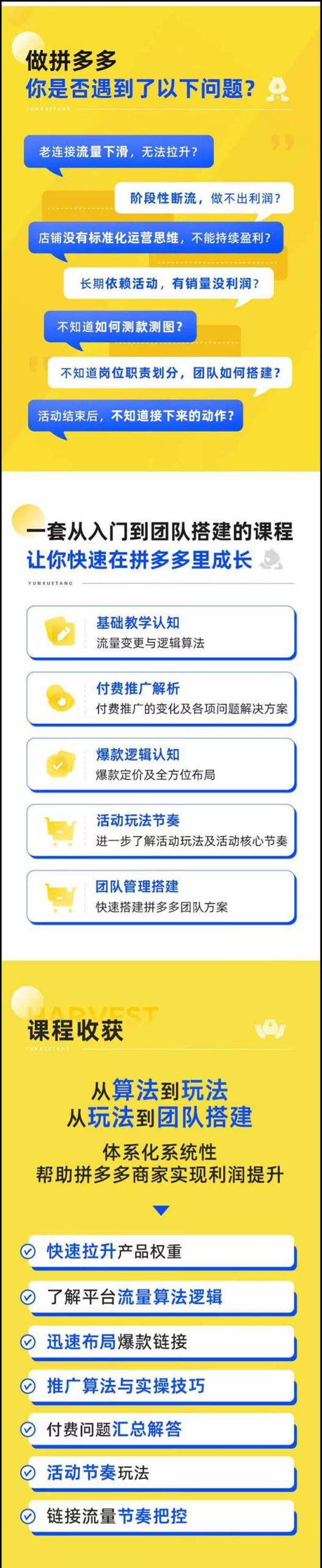 拼多多·进阶课：极限拉升/盈利突破：从算法到玩法 从玩法到团队搭建-18节-千优网创