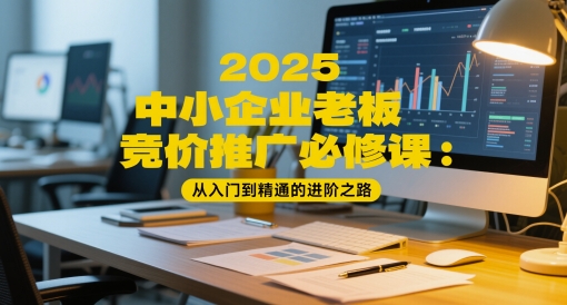 2025中小企业老板竞价推广必修课：从入门到精通的进阶之路-千优网创