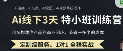 AI实操培训第20-21期线下，0基础保姆级教程，3月最新整理，企业获客、降本增效、打造超级个体-千优网创