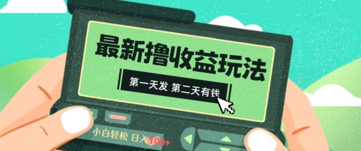 2024最新撸视频收益玩法,第一天发,第二天就有钱-千优网创
