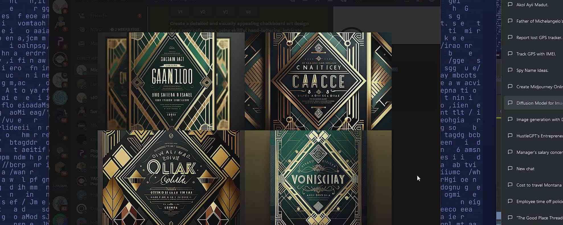 Midjourney及ChatGPT4人工智能生成艺术图像综合指南-9节课-中英字幕-千优网创